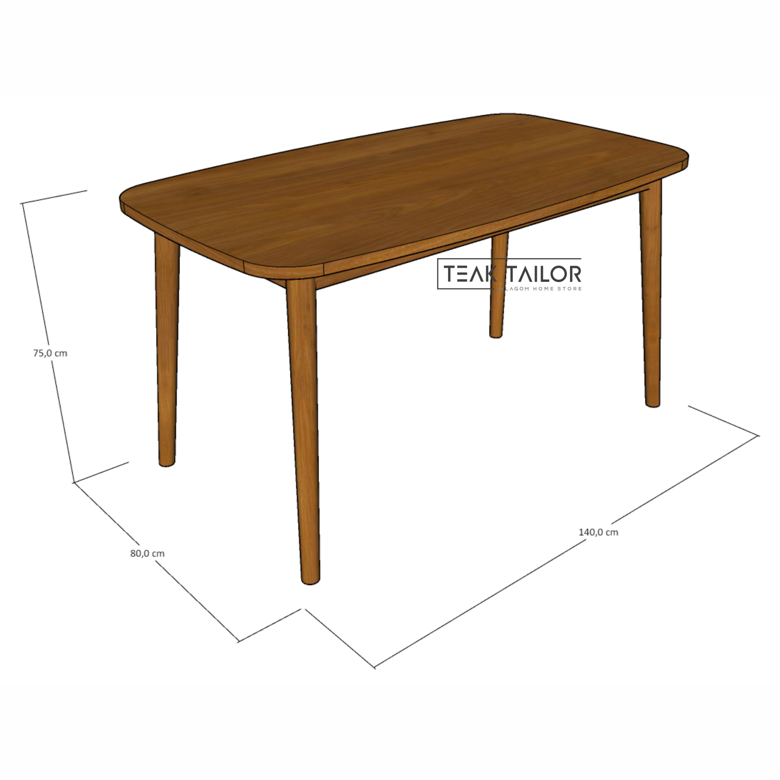 Premium Teak Wood Dining Table